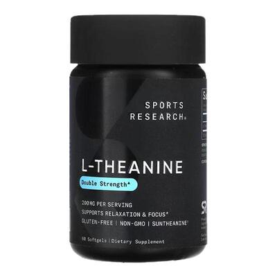 SportsResearch双倍功效L-茶氨酸专注