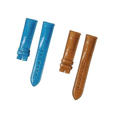 万国中光芝柏真皮表带