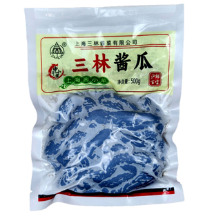 三林酱瓜上海三林酱菜甜脆酱瓜下饭菜咸菜黄瓜七宝老街申小酱园