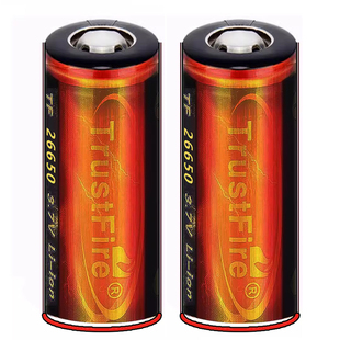 TrustFire26650锂电池高容量3.7V锂离子电池5000mAh的可充电电池