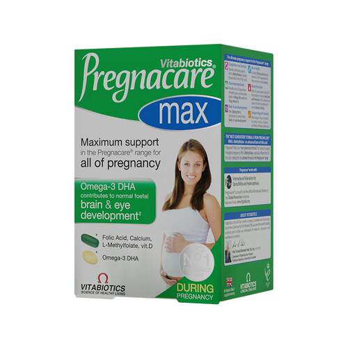 vitabiotics薇塔贝尔dha孕妇专用孕期活性叶酸钙片多种复合维生素