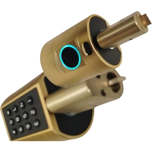 国标欧规防火门智能锁芯指纹锁蓝牙锁刷卡钥匙涂鸦app 无痕替代