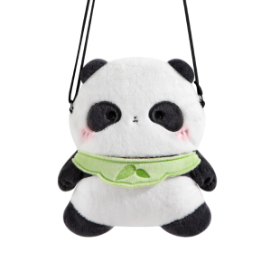 故宫淘宝｜熊猫墨宝周边斜挎毛绒包卡通可爱手机包包文创生日礼物