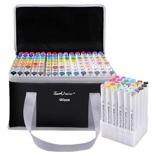 touchcolor触彩5代马克笔美术专用双头油性画笔套小学生动漫画笔