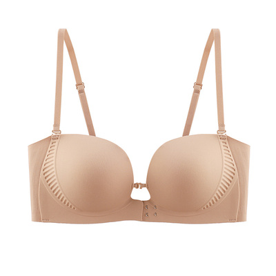无痕无肩带前扣款内衣女抹胸裹胸