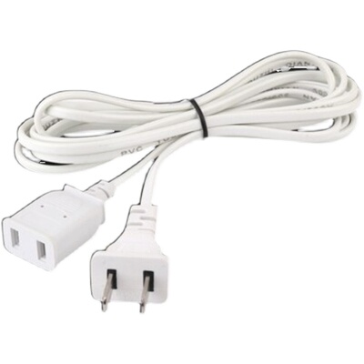 家用监控插头二孔插头延长线风扇