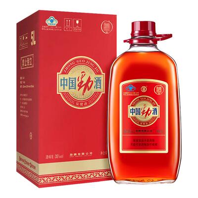 劲牌35度中国劲酒5L养保健酒生酒十斤大桶酒水官方