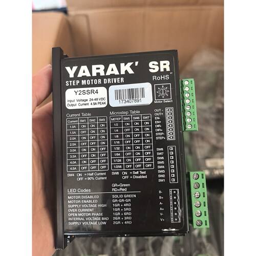 询价下单YARAK信浓Y2SSR4步进驱动器，输入电压24-48VD