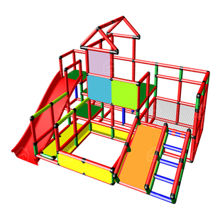米房攀爬架室内儿童宝宝小型家庭婴幼儿房爬梯家用多功能组合滑梯
