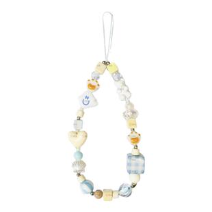 手机链绳手腕款式轻奢小众精致高级感超好看女式高端2025新款珍珠挂饰挂链防丢神器带子串珠苹果华为手机挂绳