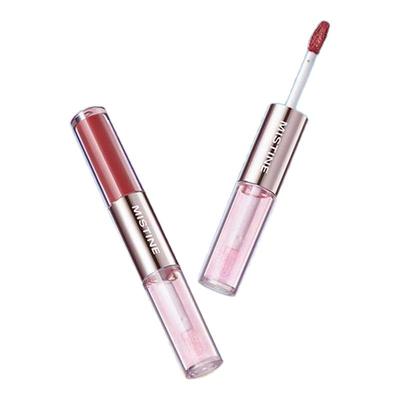 【淘宝秒杀】Mistine蜜丝婷双头唇釉镜面水光唇蜜唇泥雾面口红