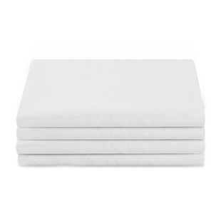 正品白床单单件加厚加密学生军训单人宿舍内务白色垫单抗皱不起球