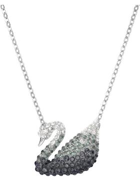 施华洛世奇天鹅链坠项链
