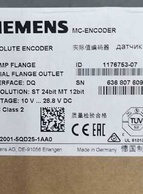 议价西门子6FX2001-5QD25-1AA0编码器，全新原装，价格私聊