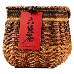 正品广西梧州【2017年槟榔香】特级六堡茶黑茶产地官方店伴手礼