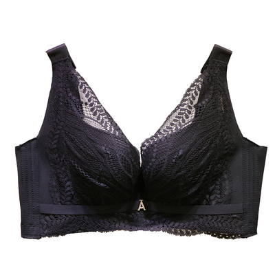 爱戴性感蕾丝无钢圈洞洞调整文胸