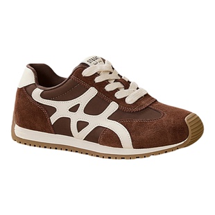 星期六女鞋蓝色内增高德训鞋女款2025新款秋季爆款阿甘鞋百搭鞋子