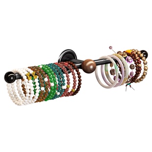 手串收纳神器挂架免打孔壁挂首饰品文玩水晶串珠子手镯手链展示架