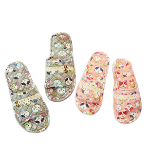 儿童韩版拖鞋卡通亲子款家居家拖鞋防滑橡胶底居家室内软底拖鞋