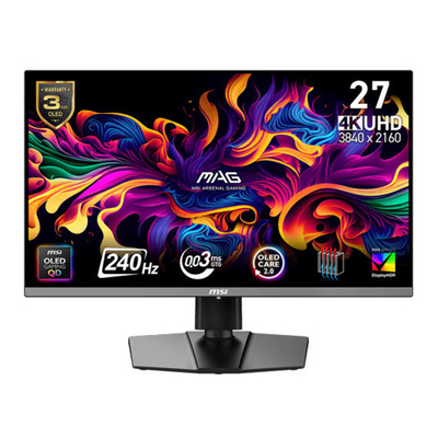 msi微星商用OLED显示器27寸4K屏