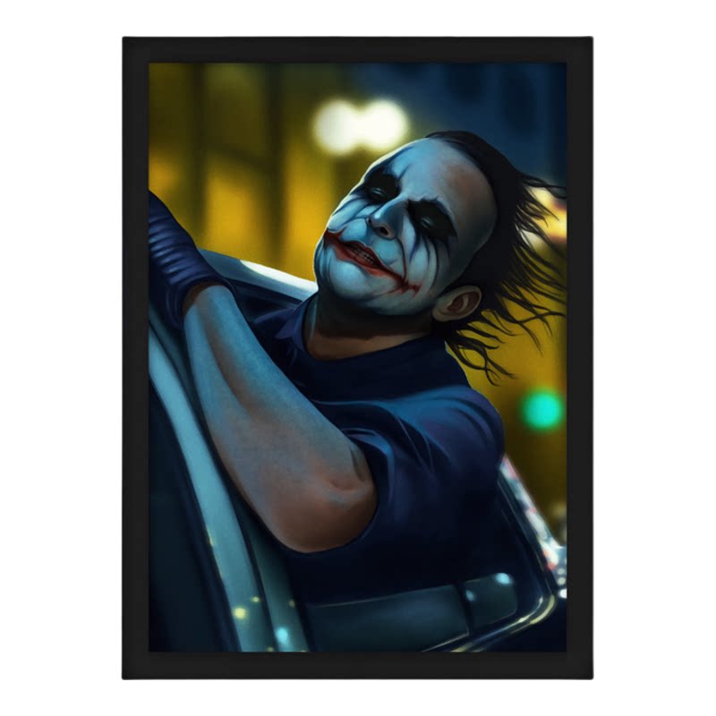 HeathLedger小丑海报装饰画