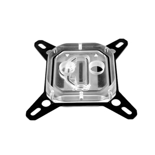 ICE全铜CPU喷射分体水冷头0.3mm细微水道14900KS电脑平台AM5/285K