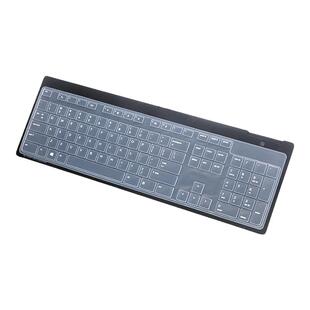 适于于惠普台式机SK-2120/KU-1469/KBAR211键盘膜小欧一体机键盘惠普Inc:TPC-POO1K键盘防水防尘膜CS10键盘套