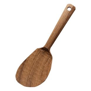 堂上燕柚木整木手工作家用木饭勺饭铲子厨房不粘饭铲电饭煲大饭勺