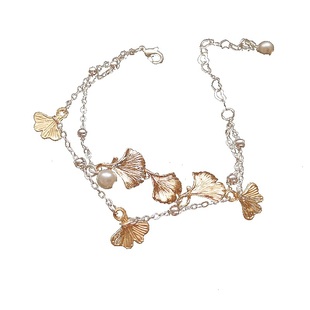 恋与制作人白起衍生周边同款银杏叶手链项链COS白夫人白首与共款