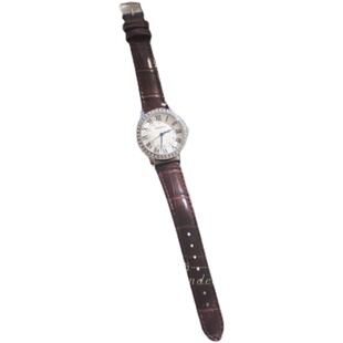 简约气质皮带手表女学生ins韩风复古文艺罗马刻度防水钻石英女表