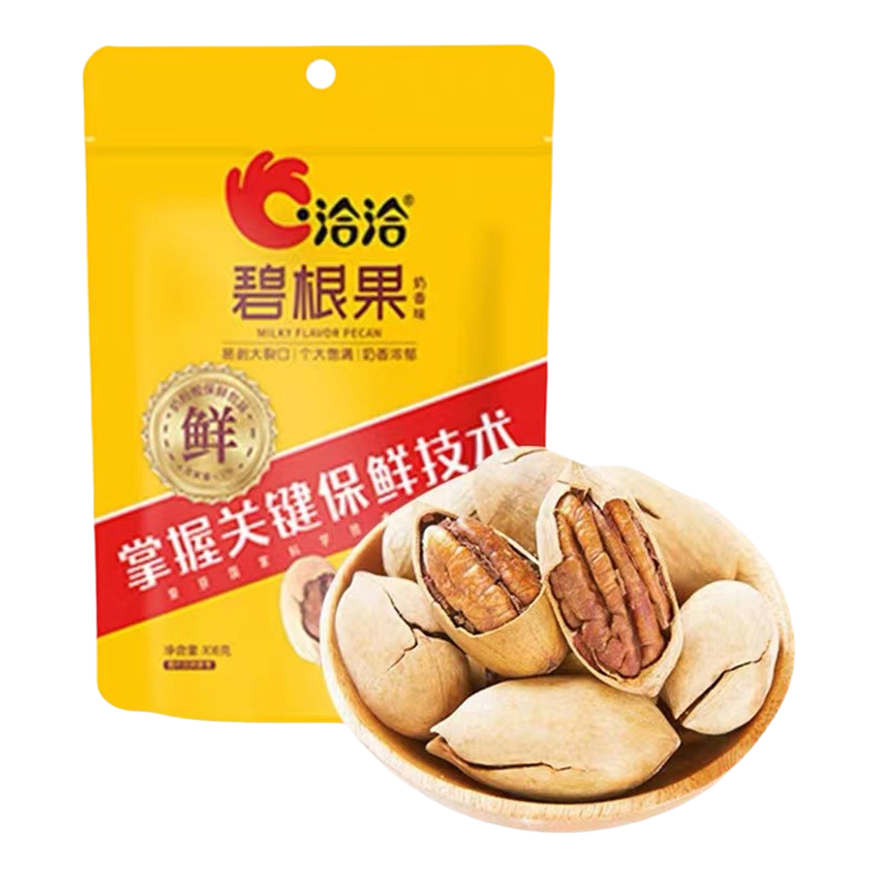 洽洽奶香碧根果炒货干果零食108