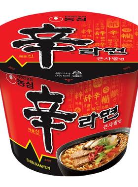 农心辛拉面韩国进口桶面多口味