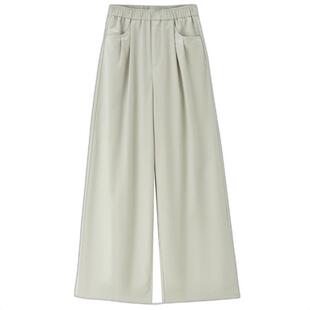 佐丹奴户外穿搭夏季黑科技凉感抗菌慵懒松弛感阔腿长裤女05415062