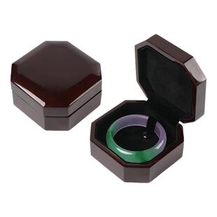 高档实木手镯盒首饰包装盒收纳盒和田玉翡翠玉镯镯子盒子礼品礼盒