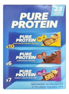 pureprotein花生巧克力能量棒
