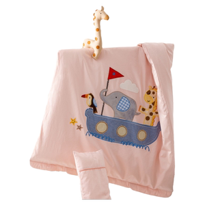 A类纯棉100支幼儿园被子三件套宝宝入园被褥六七件套儿童专用床品