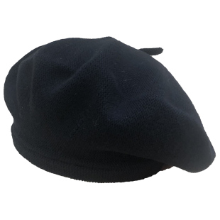 韩版针织黑蓓蕾帽子女英伦秋季日系百搭贝雷复古画家帽休闲chic潮