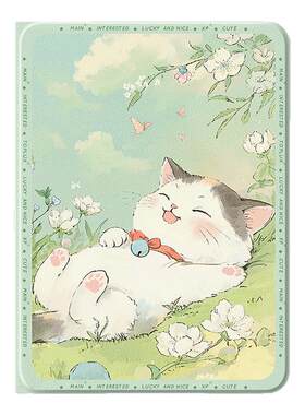 适用于联想平板保护壳古风小猫