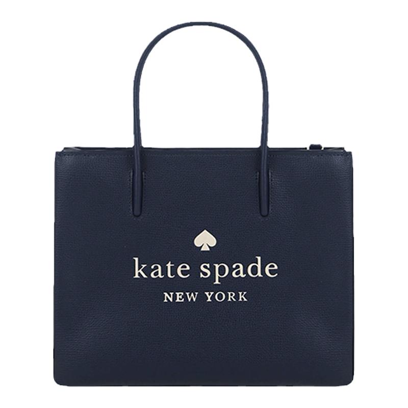 【官方授权】kate spade/凯特丝蓓女横版托特LOGO印花手提大容量