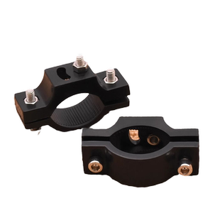 电动自行车灯具管夹支架电瓶车摩托车车把加装保险杠灯夹车灯底座