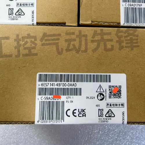 6ES7 141-4BF00-0AA0 西门子 PLC 分布式IO模块 工控配件