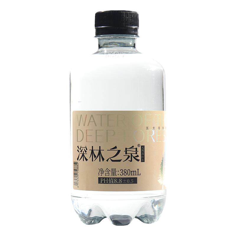 蓝岸深林之泉天然苏打水无糖无气饮用克东水源地弱碱性整箱PH8·8