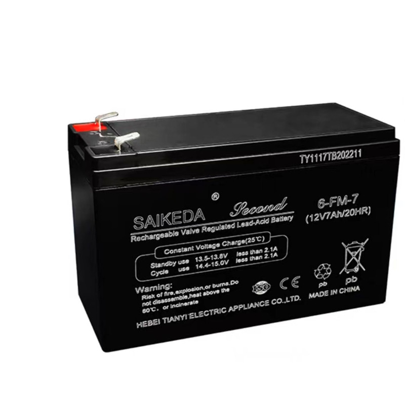 SAIKEDA12V7AH童车蓄电池