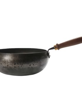 章丘手工大肚铁锅旗舰正品