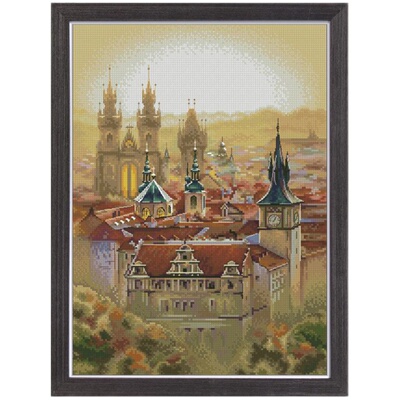 【CC347-布拉格】十字绣2025新款自己绣手工简单新手学生练手绣