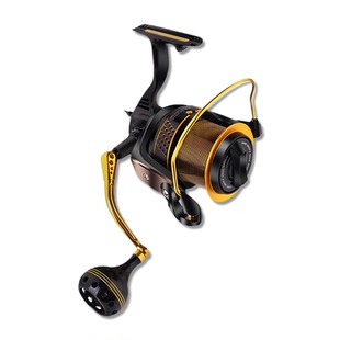 光威黑蜘蛛SR远投轮金属渔线轮斜口杯10000/12000纺车轮