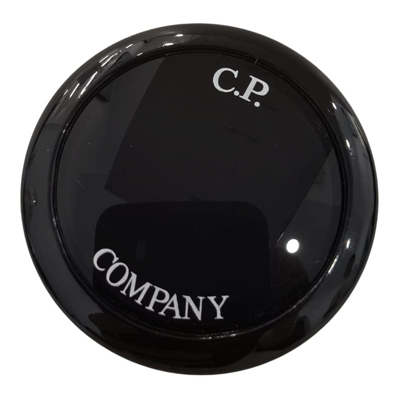 CP company冲锋衣眼镜片徽章圆形眼镜片护目镜灰色衣服配件羽绒服