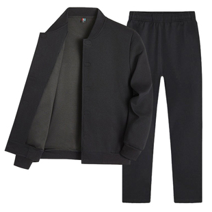 看守所衣物男女春秋冬季加绒加厚外套纯棉长裤套装服刑人员专用品