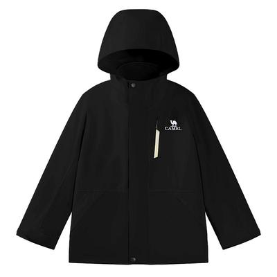 骆驼儿童冲锋衣三合一可拆卸外套