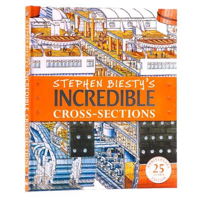 DK不可思议的大剖面 Stephen Biesty’s Incredible Cross-Sections 英文原版进口图书 史蒂芬 贝斯迪 精装大开25周年版